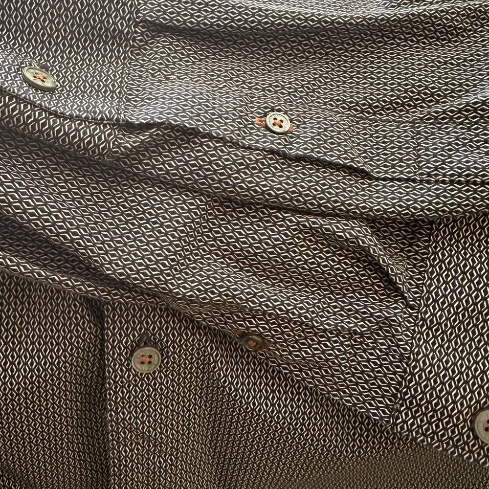 Ted Baker Pattern Button Down Shirt - image 4